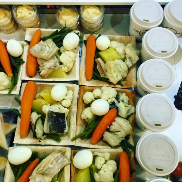 Restaurant rapide salon de thé aux Docks Scents Coffee à Marseille