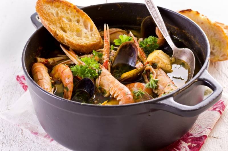 Spécialité bouillabaisse authentique Le Rove Niolon Au Scampy