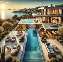 Investir dans une propriété d’exception avec vue mer Méditerranée et piscine à débordement à Sausset-les-Pins, Côte Bleue Immo Forum